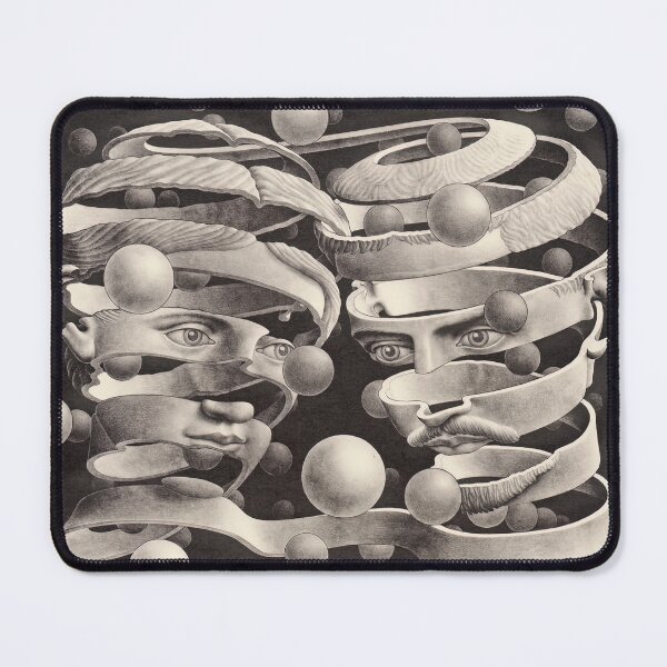 Item preview, maurits cornelis escher, m c escher paintings, m c escher artwork designed and sold by marti-oryo.