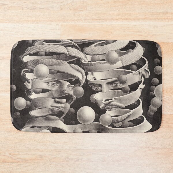 Item preview, maurits cornelis escher, m c escher paintings, m c escher artwork designed and sold by marti-oryo.