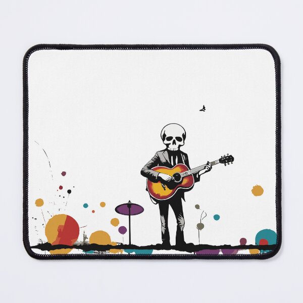 Item preview, Skeleton playing guitar designed and sold by MindFrank.