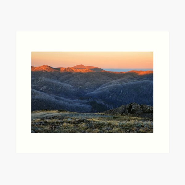Item preview, The Niggerheads and Mt Feathertop designed and sold by Peter Hammer.