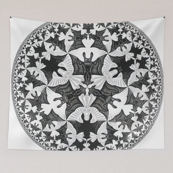 Item preview, maurits cornelis escher, m c escher paintings, m c escher artwork designed and sold by marti-oryo.