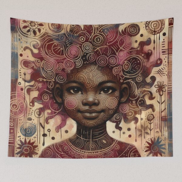 Item preview, Whimsical African art  designed and sold by SuzieNgatia.