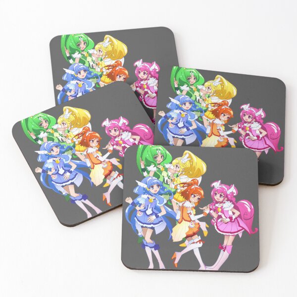 Item preview, Smile Precure!, Cure Happy, Cure March, Cure Peace, Cure Sunny, Cure Beauty, Hoshizora Miyuki, Hino Akane, Midorikawa Nao, Aoki Reika, Kise Yayoi designed and sold by AbominationShop.