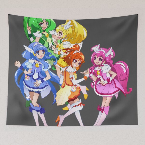 Item preview, Smile Precure!, Cure Happy, Cure March, Cure Peace, Cure Sunny, Cure Beauty, Hoshizora Miyuki, Hino Akane, Midorikawa Nao, Aoki Reika, Kise Yayoi designed and sold by AbominationShop.