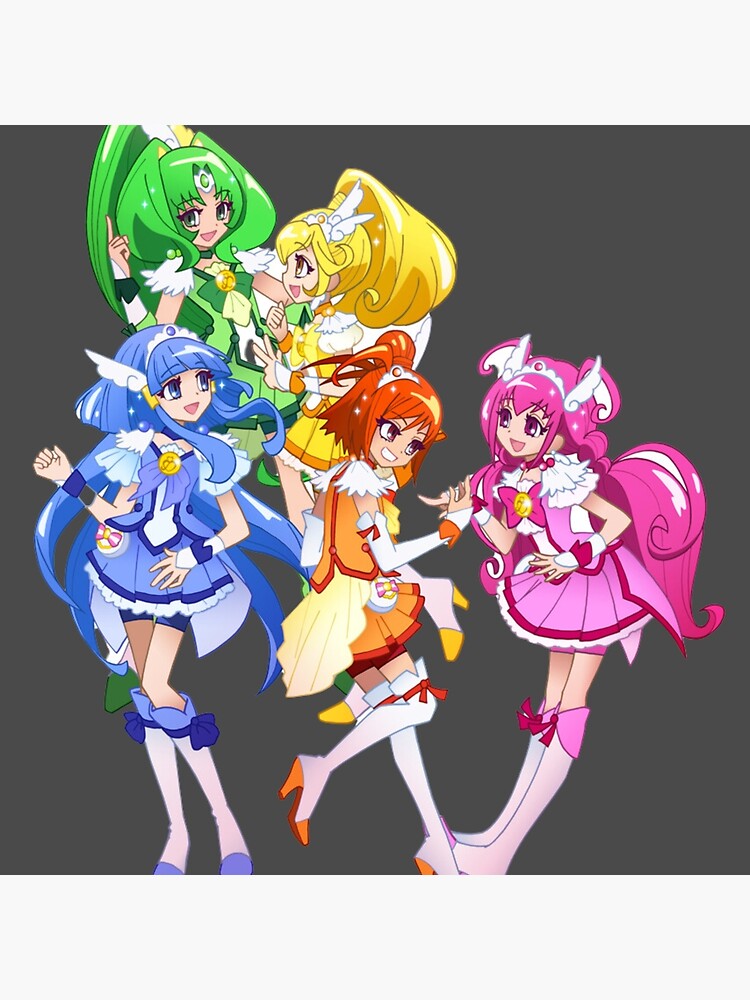 Smile Precure!, Cure Happy, Cure March, Cure Peace, Cure