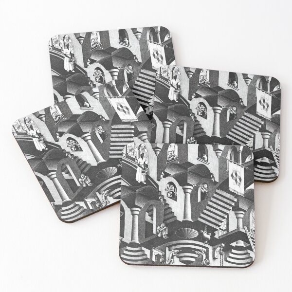Item preview, maurits cornelis escher, pinturas de m c escher, obras de arte de m c escher designed and sold by marti-oryo.