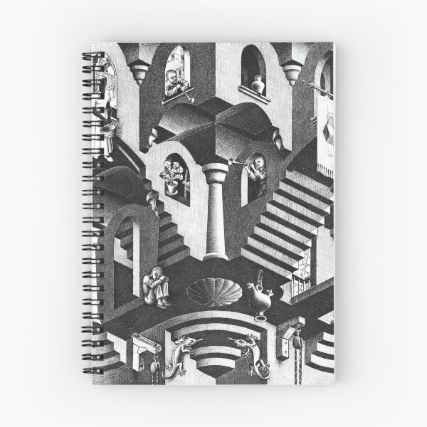 Item preview, maurits cornelis escher, m c escher paintings, m c escher artwork designed and sold by marti-oryo.