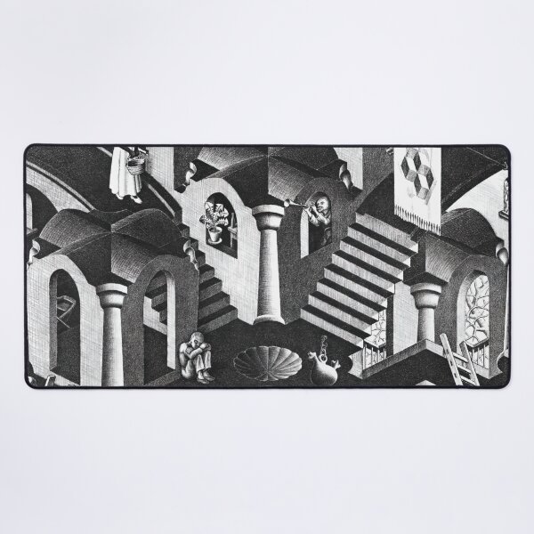 Item preview, maurits cornelis escher, m c escher paintings, m c escher artwork designed and sold by marti-oryo.
