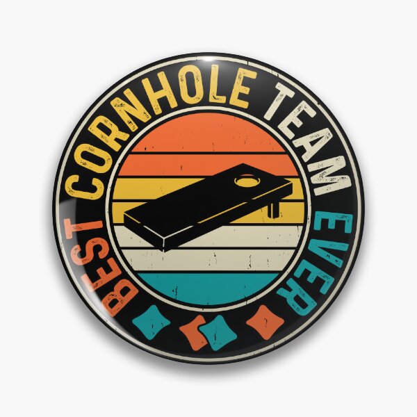 Item preview, Best Cornhole Team Ever Retro Design - Baggo Bean Bag Toss Game - Funny Cornhole Player Vintage designed and sold by naworas.