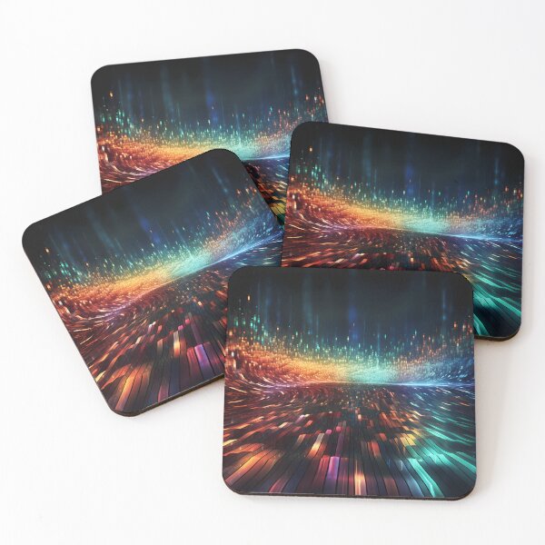 Item preview, Pictorial Binaries: The Creative Fusion of Code and Colors in Digital Art designed and sold by Artedig.