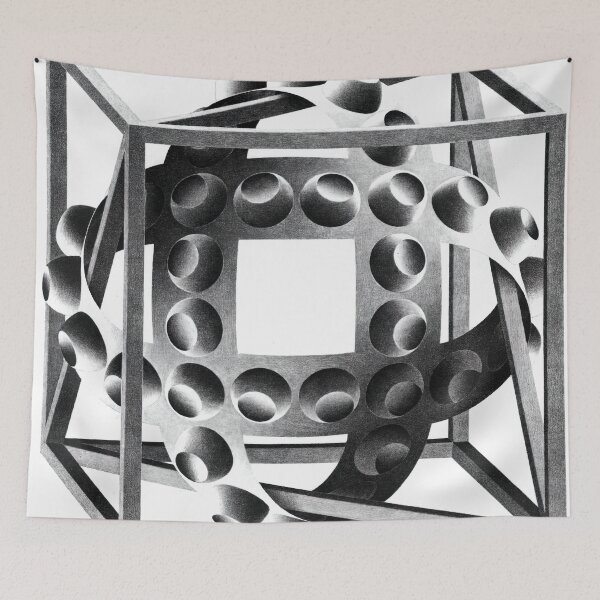 Item preview, maurits cornelis escher, m c escher paintings, m c escher artwork designed and sold by marti-oryo.