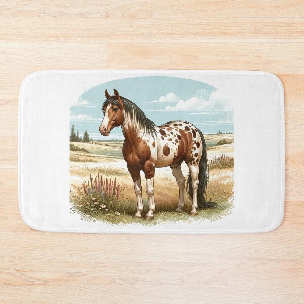 Item preview, Horse Appaloosa Leopard Pattern On Pasture designed and sold by DesignMT.