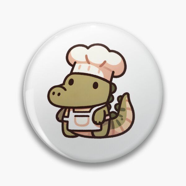Artikelvorschau, Chef Crocodile in Kitchen Attire entworfen und verkauft von UmbrellaStudio1.