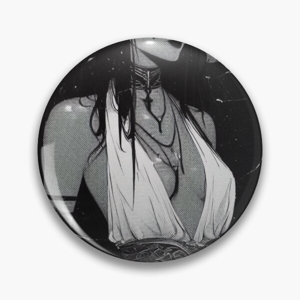 Item preview, black and white tiefling designed and sold by OmbreSonore.