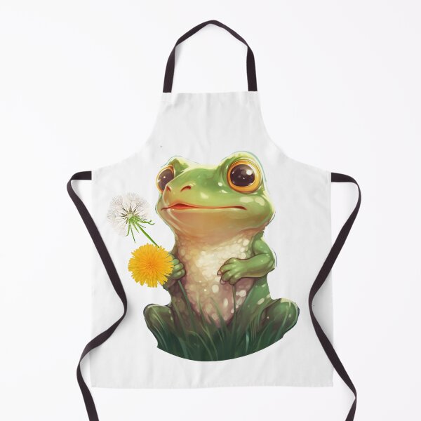 Item preview, Dandelion Frog Cute Sticker designed and sold by NatalieArtiste.