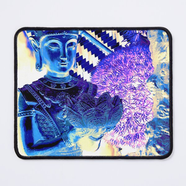 Item preview, statue of buddha carrying a lotus flower designed and sold by Gabriel BOCQUAIRE.