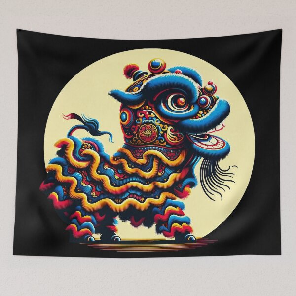 Item preview, Lion Dance, designed and sold by WorldByFlowers.