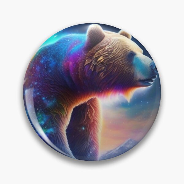Item preview, Bear in cosmic colors designed and sold by KilianSzmid.