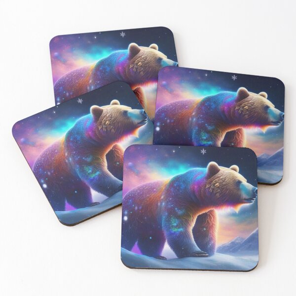 Item preview, Bear in cosmic colors designed and sold by KilianSzmid.