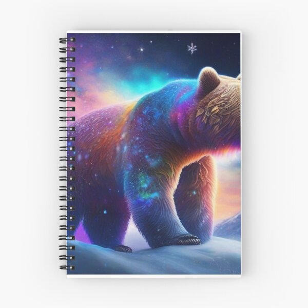 Item preview, Bear in cosmic colors designed and sold by KilianSzmid.