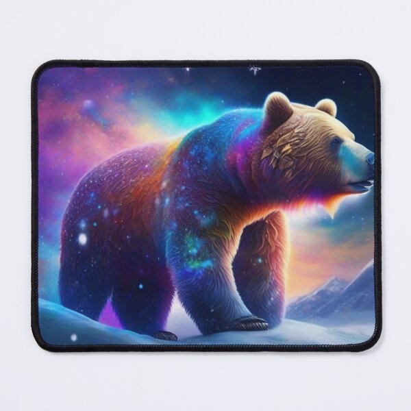 Item preview, Bear in cosmic colors designed and sold by KilianSzmid.
