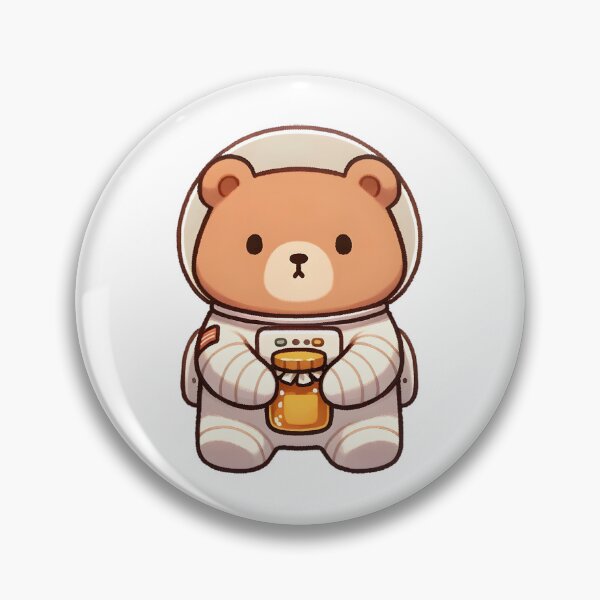 Item preview, Astronaut Bear with Honey Jar designed and sold by UmbrellaStudio1.