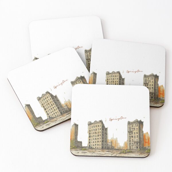 Item preview, Tall Building Design in Art designed and sold by SpicyOne.