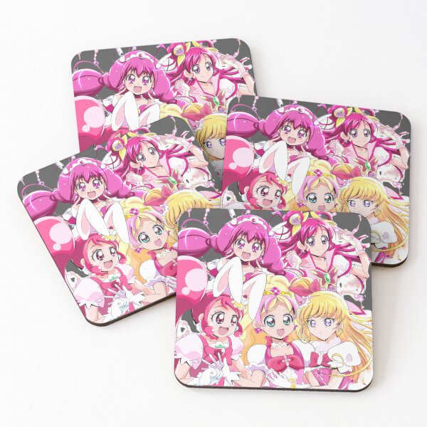 Item preview, Smile Precure!, Go! Princess Precure, Mahou Tsukai Precure!, Kirakira☆Precure, Yes! Precure 5, Precure All Stars, Cure Happy, Hoshizora Miyuki, Haruno Haruka, Cure Flora, Cure Miracle designed and sold by AbominationShop.
