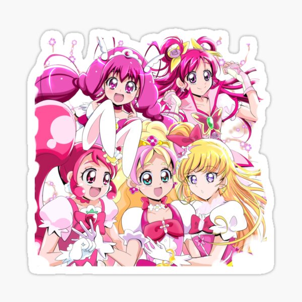 Yes Precure 5! Sticker for Sale by JealousIzabel