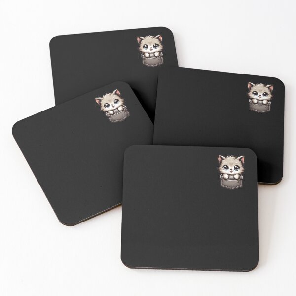 Item preview, Cute cat peeking out from pocket Gifts For Cat Lover designed and sold by Sasikharn.