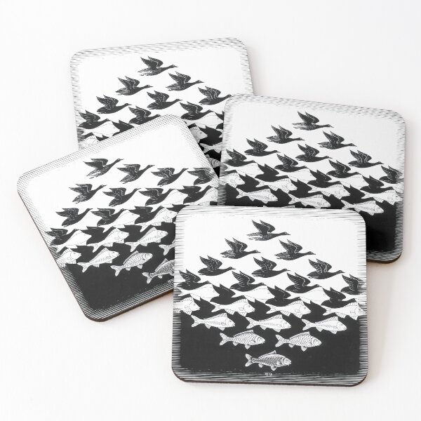 Item preview, maurits cornelis escher, m c escher paintings, m c escher artwork designed and sold by marti-oryo.