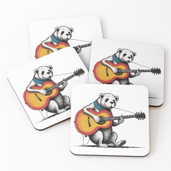 Item preview, Bear playing guitar designed and sold by MindFrank.