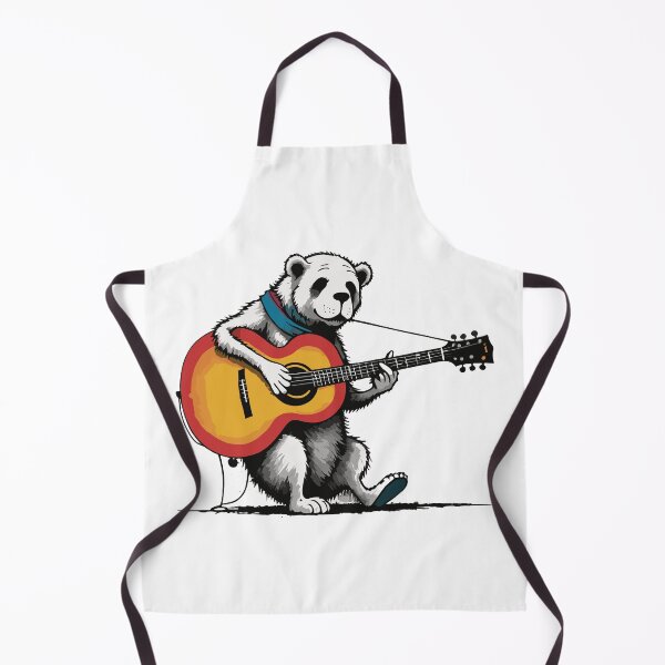 Item preview, Bear playing guitar designed and sold by MindFrank.
