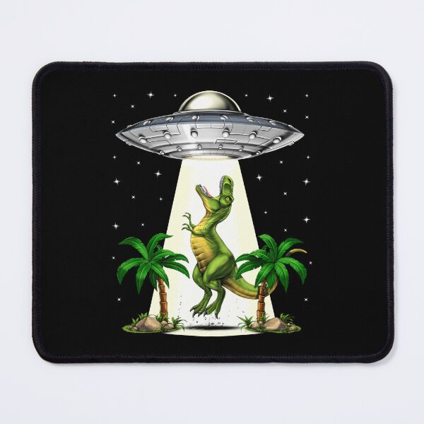 Item preview, T-Rex Dinosaur Alien Abduction designed and sold by underheaven.