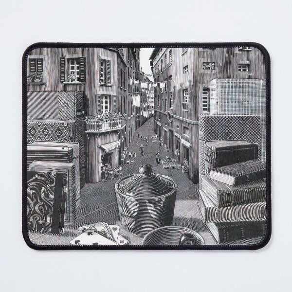 Item preview, maurits cornelis escher, m c escher paintings, m c escher artwork designed and sold by marti-oryo.