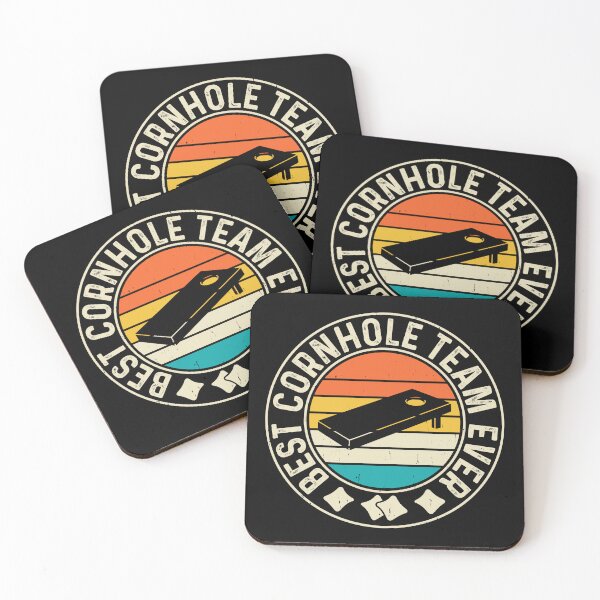 Item preview, Best Cornhole Team Ever Retro Design - Baggo Bean Bag Toss Game - Funny Cornhole Player Vintage designed and sold by naworas.