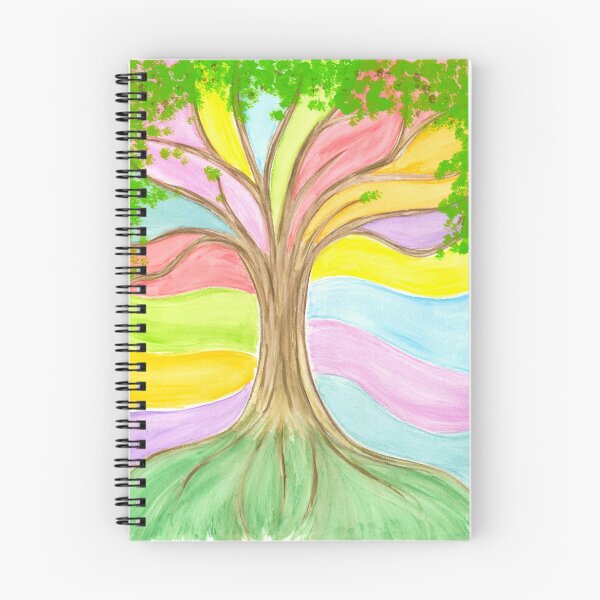 Artikelvorschau, Baum in vielen Farben entworfen und verkauft von Wish-N-Well.