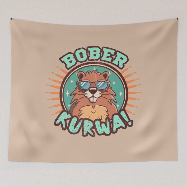 Item preview, Bobr Kurwa! designed and sold by BYNDSTICKER.