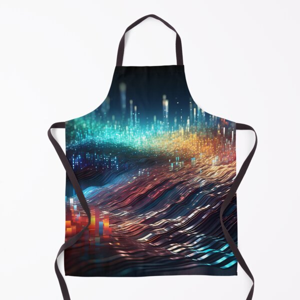 Item preview, Radiant Binary Code: Illuminating Digital Creativity with Vibrant Colors designed and sold by Artedig.