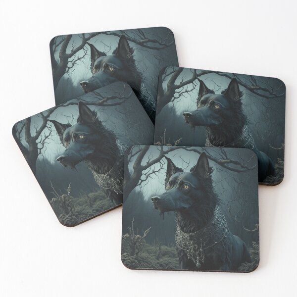 Item preview, A Terrifying Depiction of the Black Shuck designed and sold by Myahashaye.
