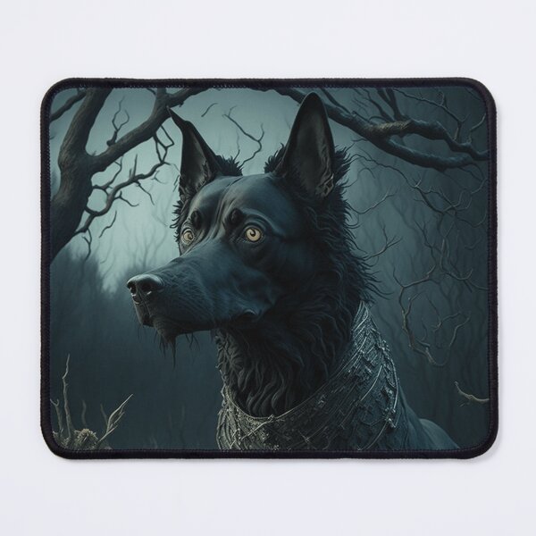 Item preview, A Terrifying Depiction of the Black Shuck designed and sold by Myahashaye.