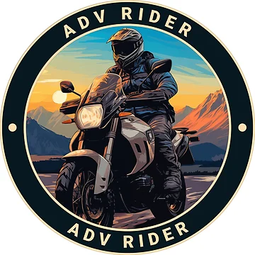 Artwork thumbnail, Adventure Rider Sticker | ADV Rider by ronengel