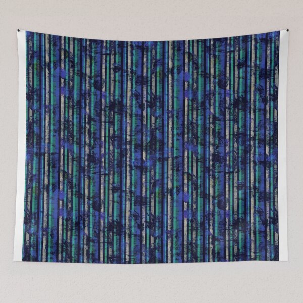 Item preview, Free brush work and stripes	 designed and sold by Alessandro Remo Mazzoni Remotextiles.
