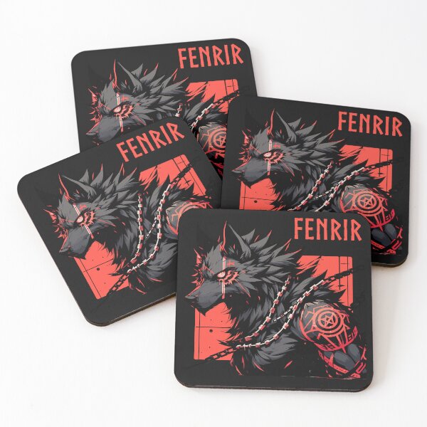 Item preview, Fenrir 02 Red 10K designed and sold by PunkerLazar.