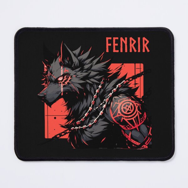 Item preview, Fenrir 02 Red 10K designed and sold by PunkerLazar.