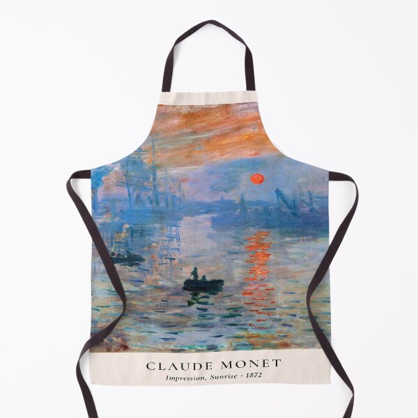 Item preview, Claude Monet Impression, Soleil Levant (Rising Sun), shower curtain, mousse pad, tapestry, blancket designed and sold by Suzana Djordjevic.