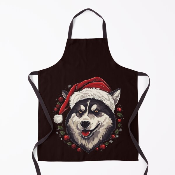 Item preview,  Christmas Siberian Husky designed and sold by creativellashop.