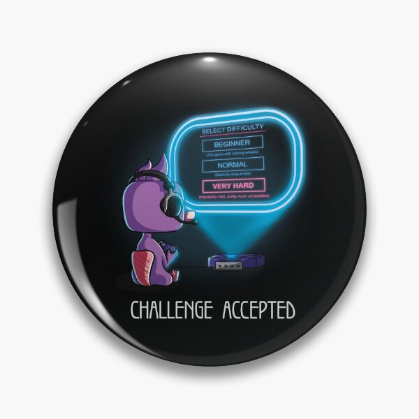Item preview, Challenge Accepted designed and sold by CreativeWiz.
