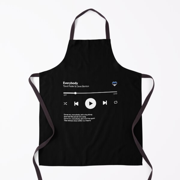 Item preview, Everybody -Tanel Padar and Dave Benton - Eurovision 2001 Winner - Estonia / Media Player Interface Mockup designed and sold by Vision-Tees.