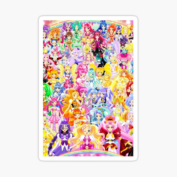 Yes Precure 5! Sticker for Sale by JealousIzabel